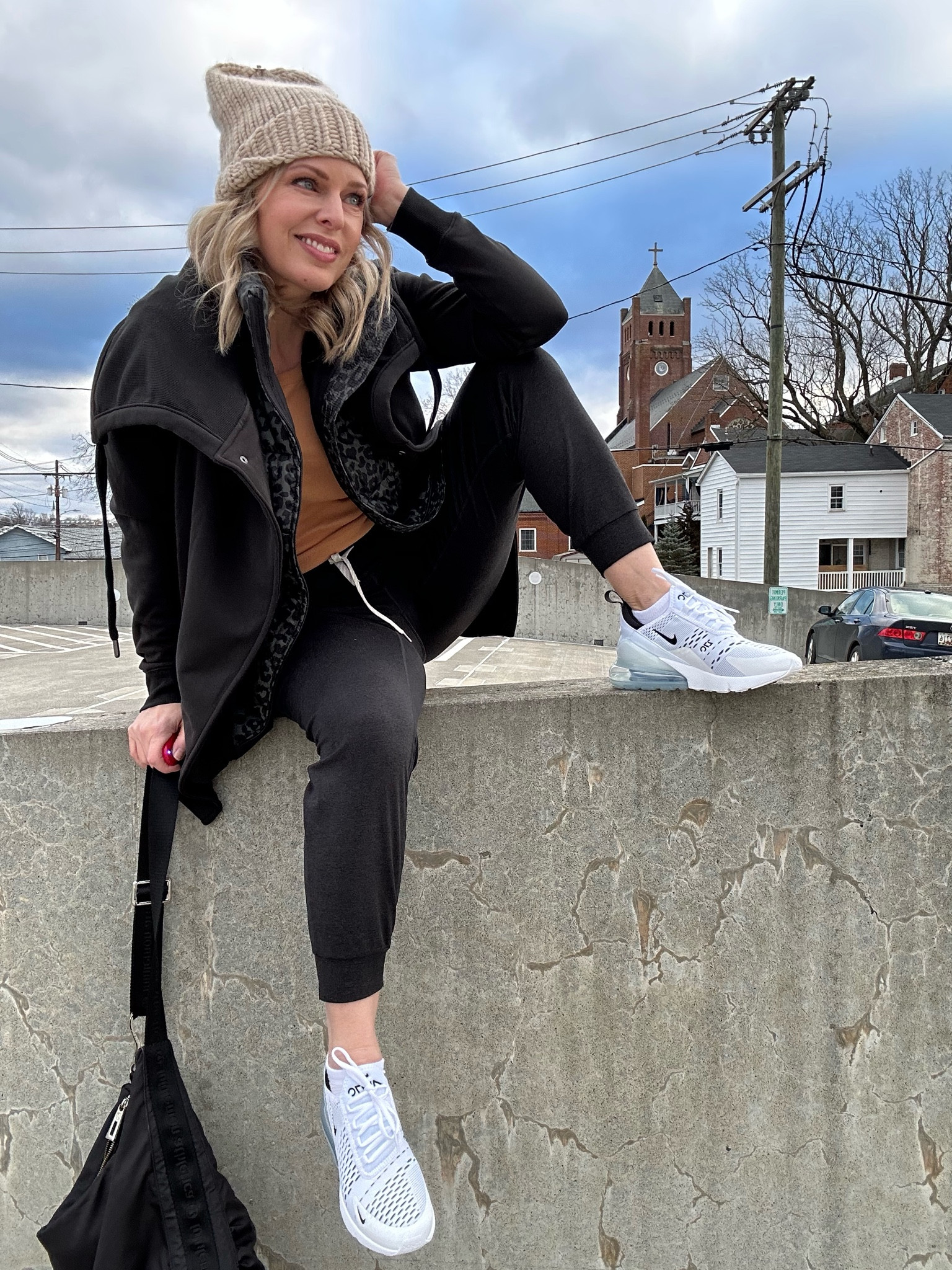 You DO need another black jacket..this one. It comes in 2 other neutrals, too. Zella by Nordstrom, Vuori joggers, Nike AirMax… all TTS #LTKFind

#LTKtravel #LTKfit #LTKshoecrush
