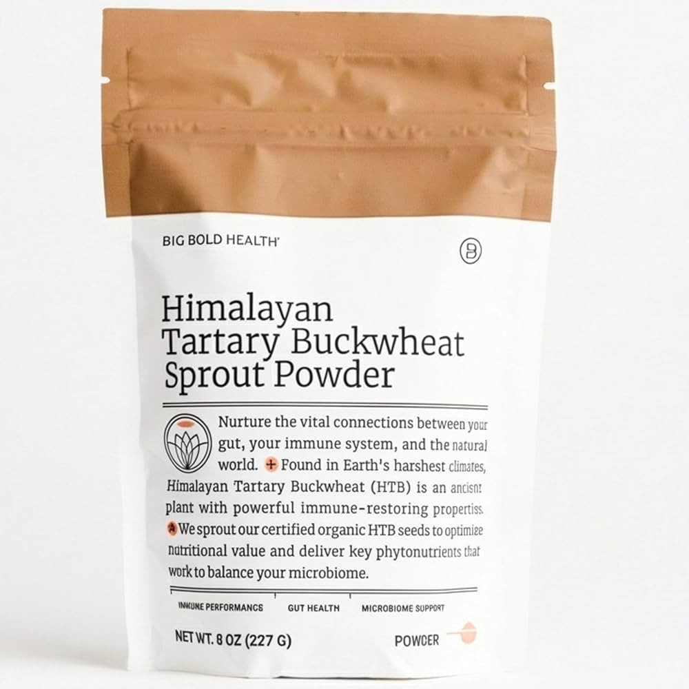 BIG BOLD HEALTH Himalayan Tartary Buckwheat Sprout Powder - Rich in Polyphenols & Prebiotic Fiber... | Amazon (US)
