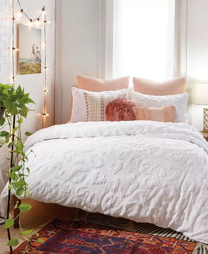 Peri Home Peri Chenille Leopard Comforter Set, Full/Queen & Reviews - Comforter Sets - Bed & Bath... | Macys (US)