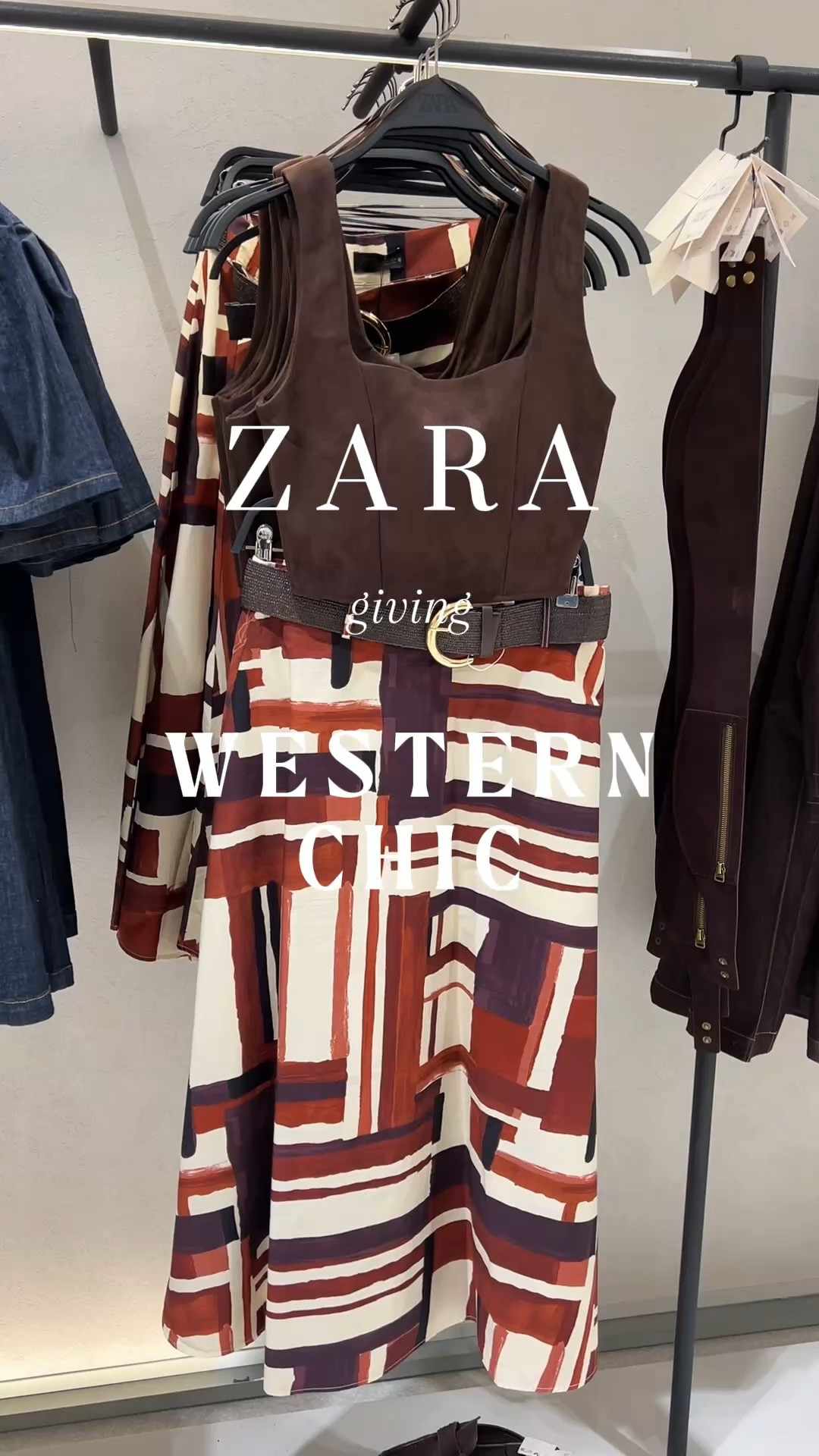 ZARA is fully in its western era and I’m not mad about it 🤠

This combo feels like designer energy without the designer price - the suede, the denim, the silhouette - it’s giving effortless western chic 🤎

Perfect for:
• country concerts
• Nashville trips
• casual date nights
• or just elevating your everyday outfits

#LTKootd #LTKgrwm #LTKFestival

#LTKootd #LTKgrwm #LTKFestival