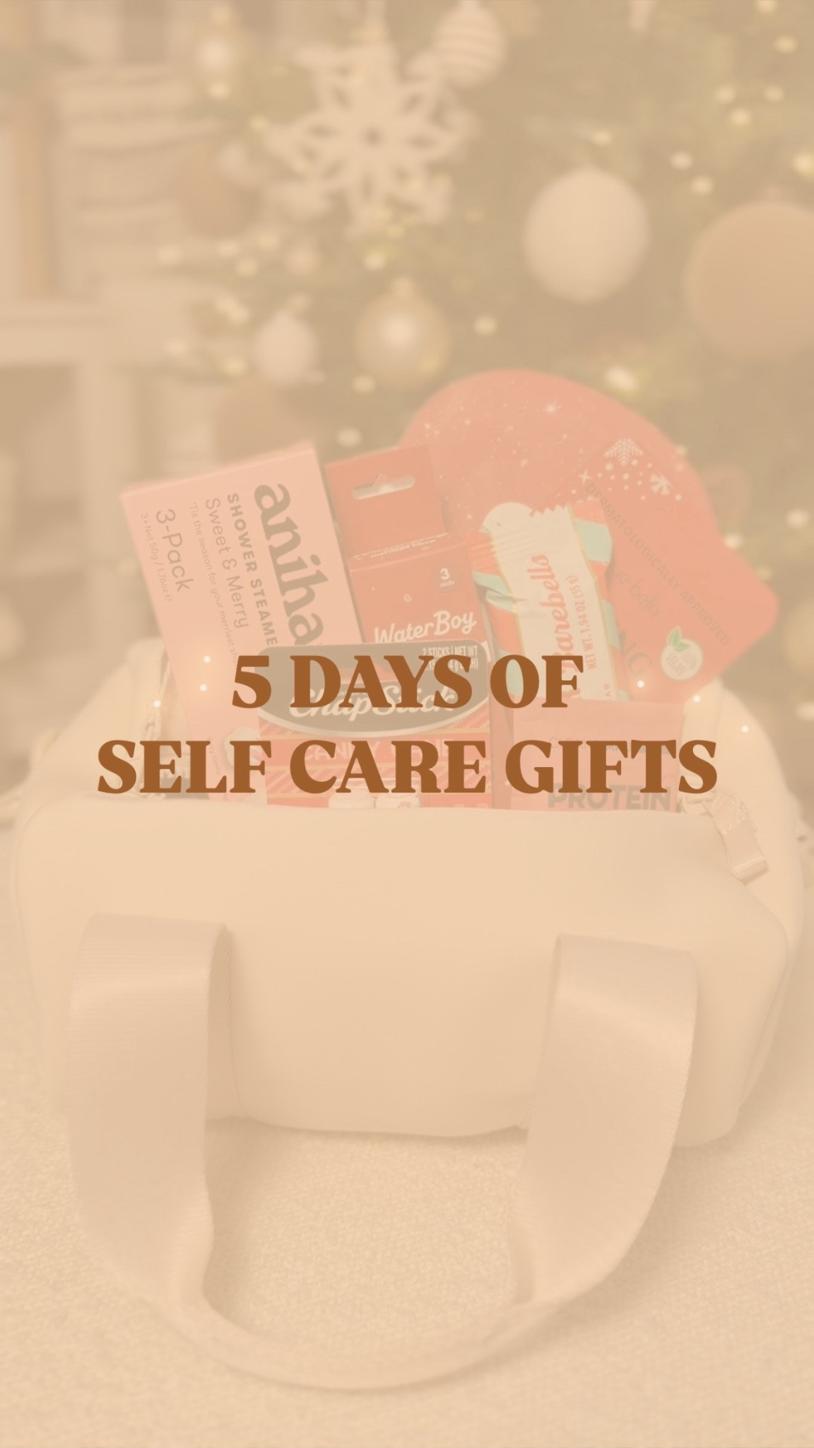 Day 2 of 5 Days of Self-Care Gifts 🎁✨
If you’re looking for easy, thoughtful, actually useful gifting ideas this season… you’re in the right place. These self-care picks make perfect teacher gifts, white elephant swaps, Secret Santa surprises, or a little something to treat yourself.

I put together this Wellness Reset Mini Gym Bag filled with everything you need for a quick refresh — a mini gym bag, protein bar, protein powder, lotion, chapstick, an eye mask, a face mask, electrolytes, and shower steamers. It’s simple, affordable, and so cute for anyone who deserves a little boost in their day.

I’m rounding up affordable, feel-good favorites all week long to help you check off your list without the stress. 🤍

👉 Make sure you’re following along + keep an eye out for the rest of the series — there’s so much good stuff coming. #SelfCareGifts #GiftIdeas2025 #HolidayGift #SelfCareGift

Follow my LTK @lifebyallisonblog on the @shop.LTK app to view this post and get my exclusive app-only content!

#liketkit 
@shop.ltk
https://liketk.it/5znwN