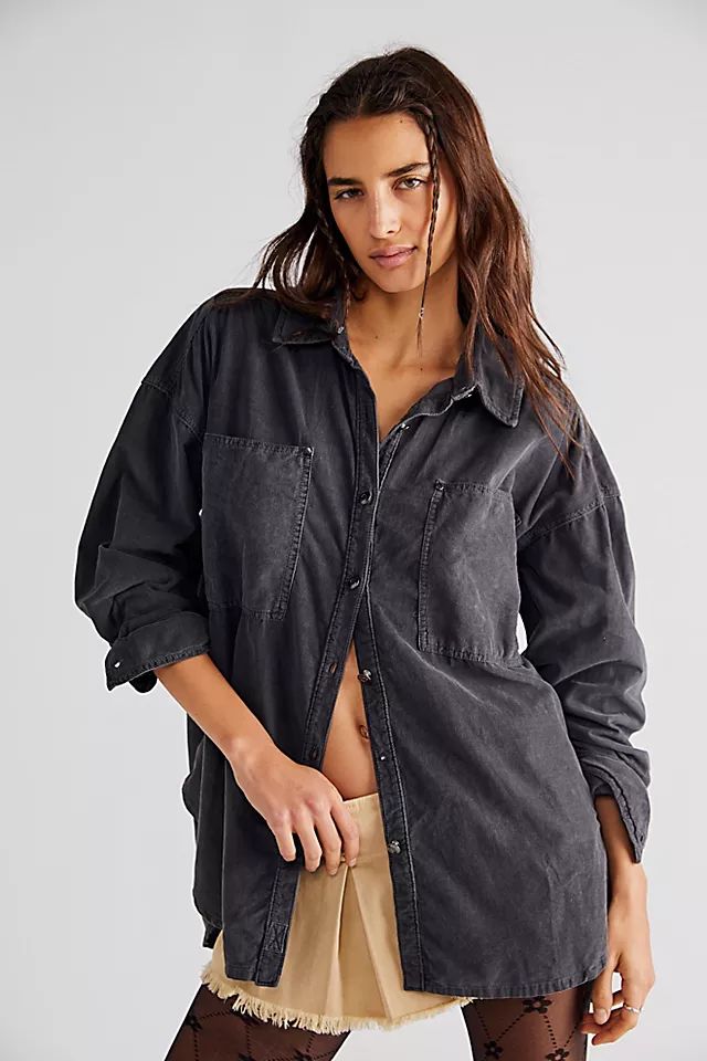 Baby Cord Buttondown | Free People (Global - UK&FR Excluded)