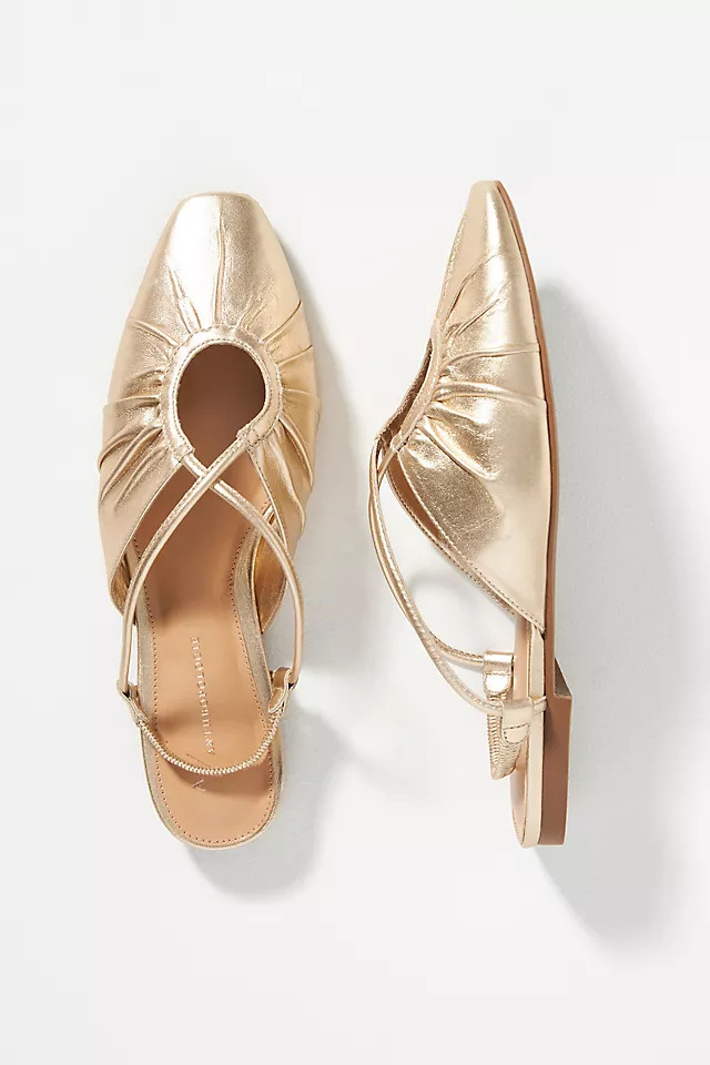 Maeve Strappy Flats | Anthropologie (US)