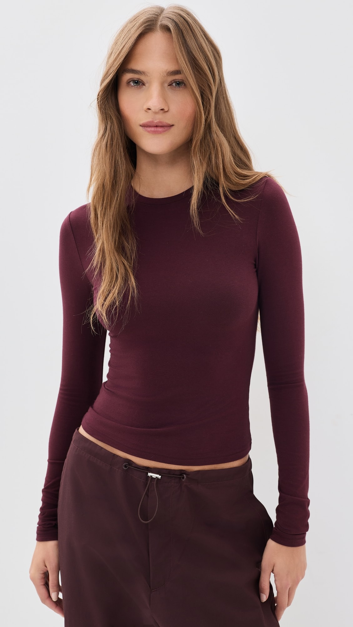 SKIMS Long Sleeve T-Shirt | Shopbop | Shopbop