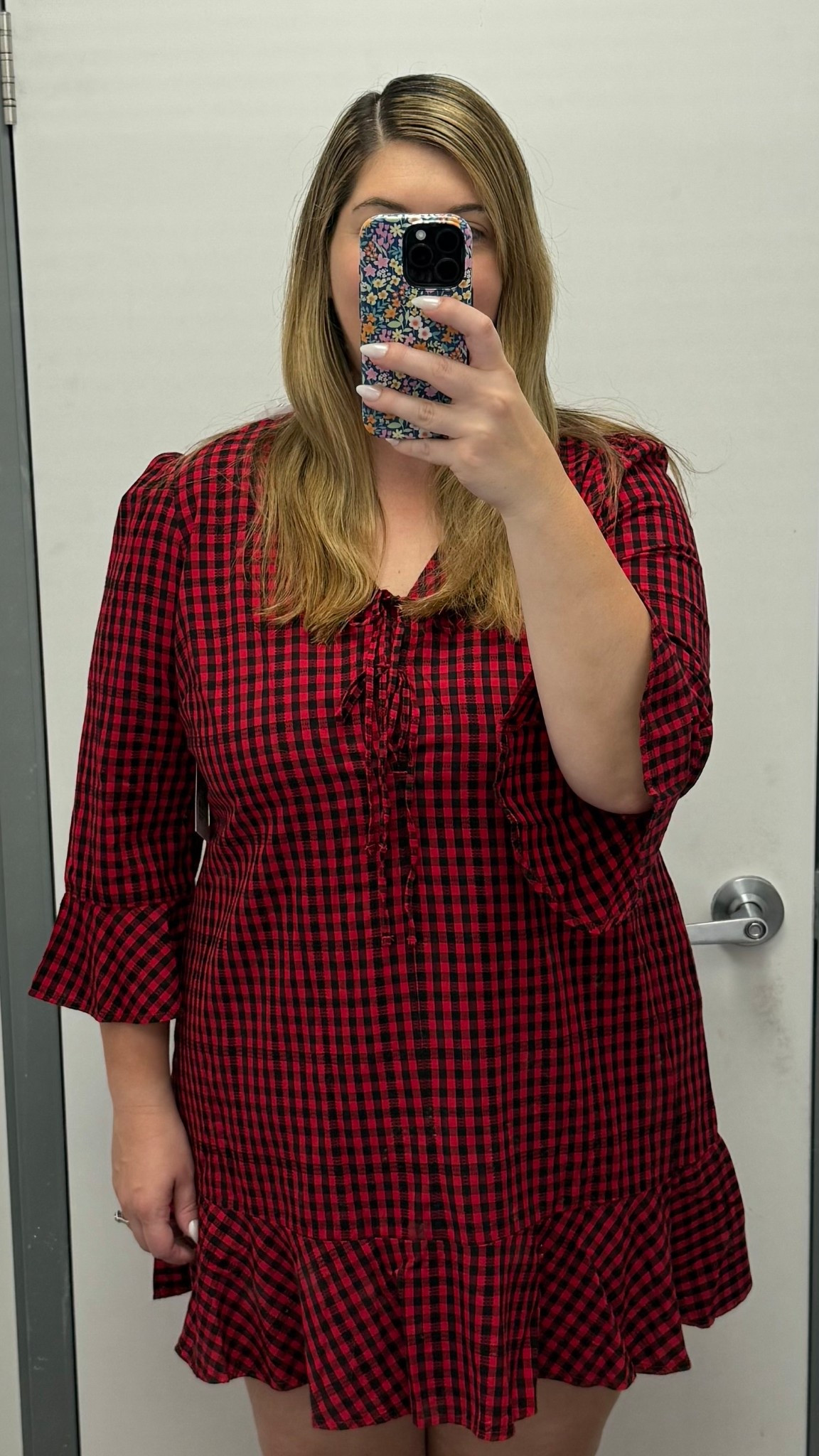 This trendy plaid mini dress from Walmart is a must-have for fall! The lightweight cotton-viscose blend keeps it comfy, while the tie-front V-neck, bell sleeves, and flutter hem add flirty details. 

It hits mini-length, so tall girls may want to layer with tights or pants. 

Side pockets and a classic plaid print make it perfect for everyday wear or seasonal layering.

Walmart dress, plaid mini dress, flannel dress, fall fashion, tie front dress, bell sleeve dress, flutter hem dress, trendy women’s dress, casual mini dress, everyday dress, layering dress, lightweight cotton dress, cozy fall outfit, Time and Tru dress

#LTKStyleTip #LTKSeasonal #LTKFindsUnder50
