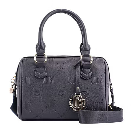 Juicy By Juicy Couture Simplicity Satchel, One Size, Black | JCPenney