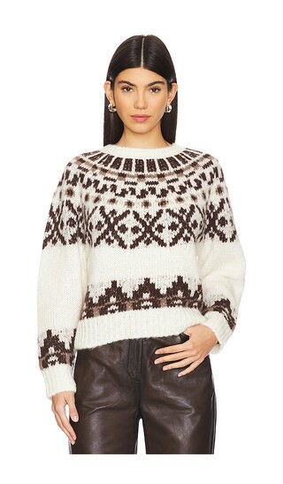 Fairisle Sweater in Cream Multi | Revolve Clothing (Global)
