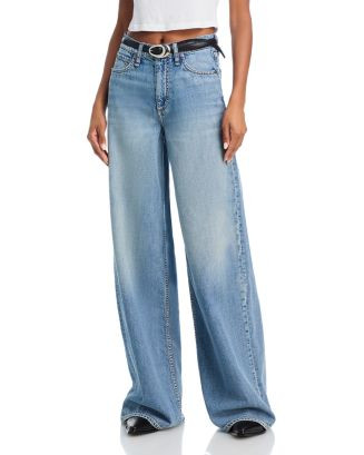 Featherweight Sofie High Rise Wide Leg Jeans in Beverly | Bloomingdale's (US)