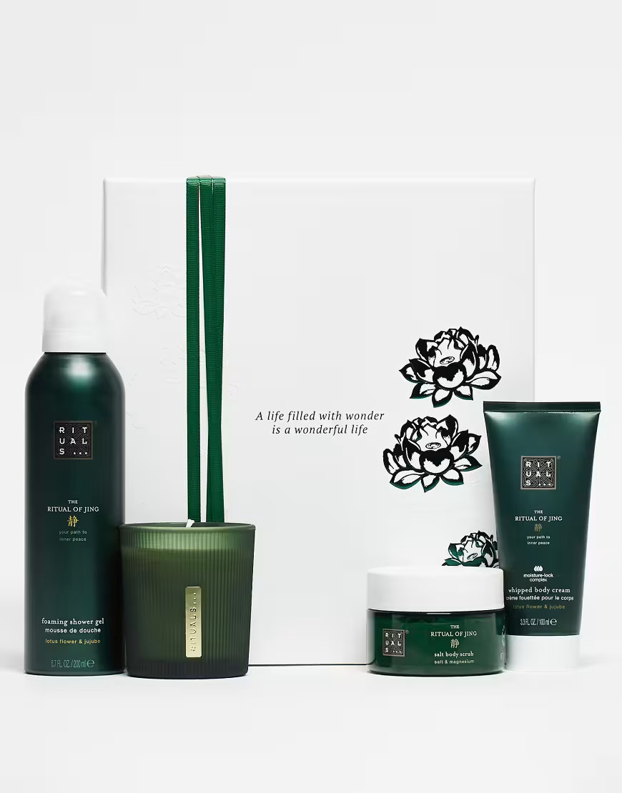 The Ritual of Jing Jujube & Lotus Flower Bath & Body Medium Gift Set- saving 18%-No colour | ASOS (Global)