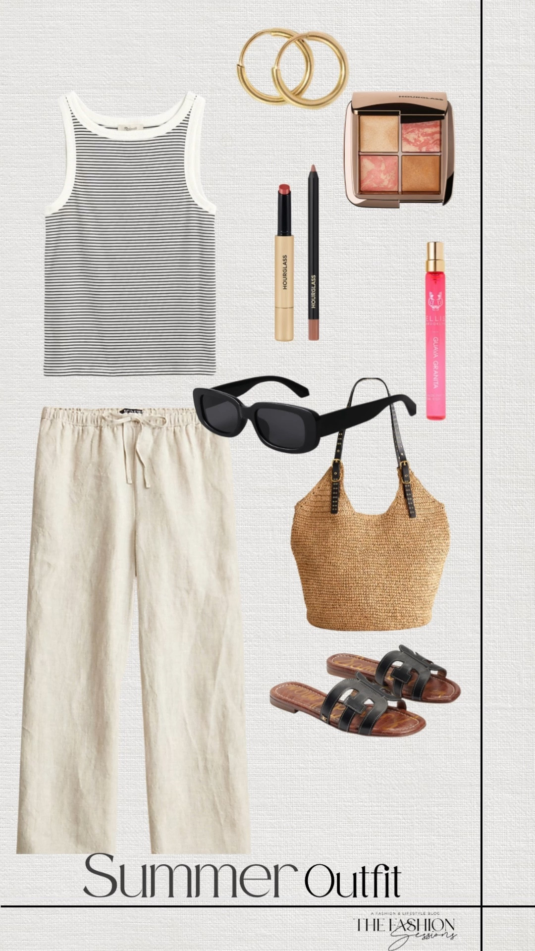 Effortless Summer Outfit Idea 🌞 

Striped Tank + Linen Pants + Straw Tote
Stay cool and chic this summer with the ultimate warm-weather outfit combo: a classic striped tank top, breezy high-waisted linen pants, and a timeless straw tote bag. Whether you’re heading to brunch, the beach, or just out for errands, this casual yet elevated look is perfect for sunny days.

✨ Minimalist summer fashion | Linen outfit inspo | Summer capsule wardrobe

#SummerOutfit #LinenPants #StripedTankTop #StrawToteBag #EffortlessStyle #BeachOutfitIdeas #MinimalistFashion #WarmWeatherLooks #CasualChic #SummerOOTD



#LTKFindsUnder100 #LTKStyleTip #LTKSummerEdit