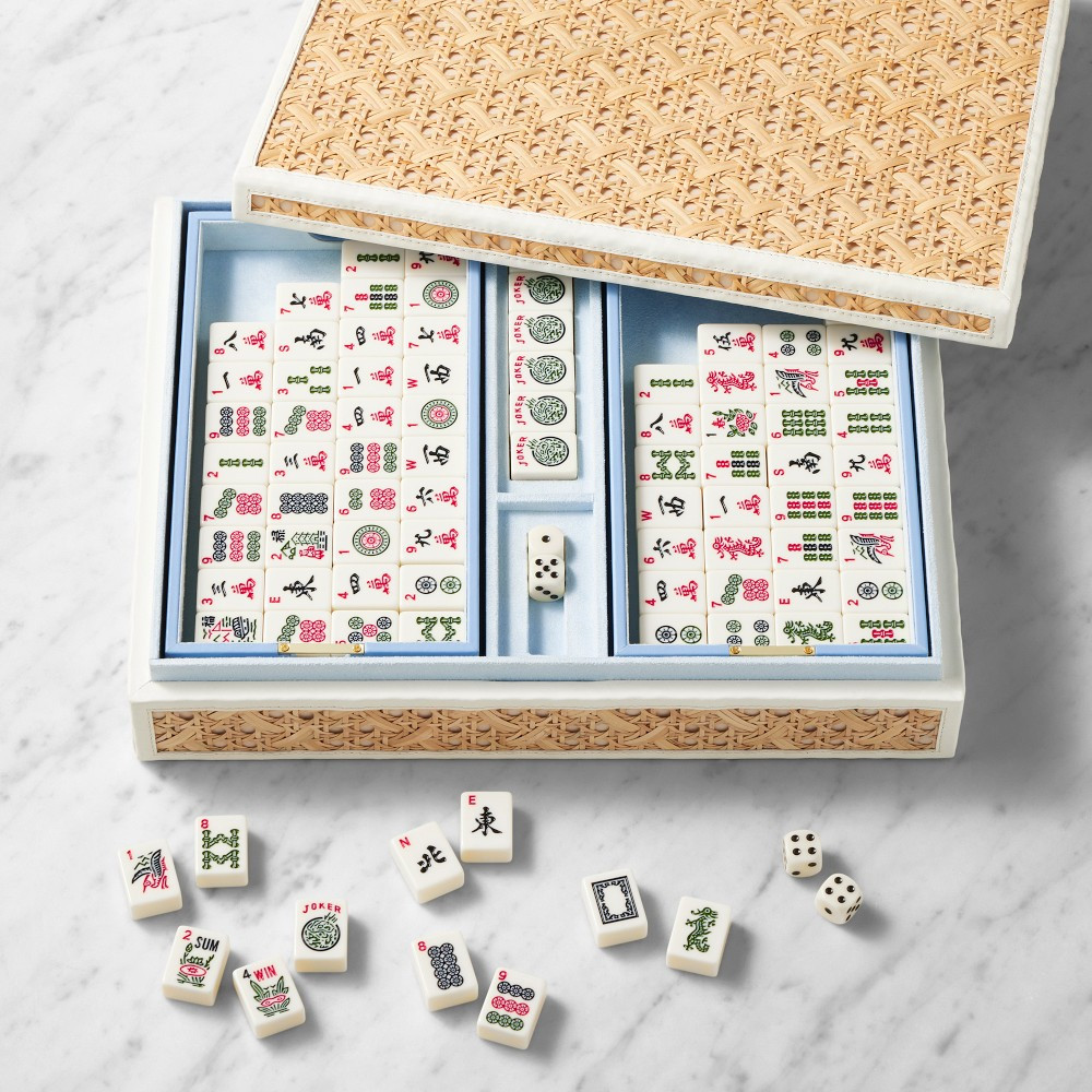 Hill House x Williams Sonoma Home Mahjong Set | Williams-Sonoma