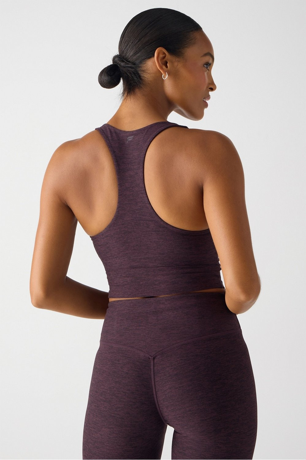 HeatherFlex Anywhere Cropped Built-In Bra Tank | Fabletics
