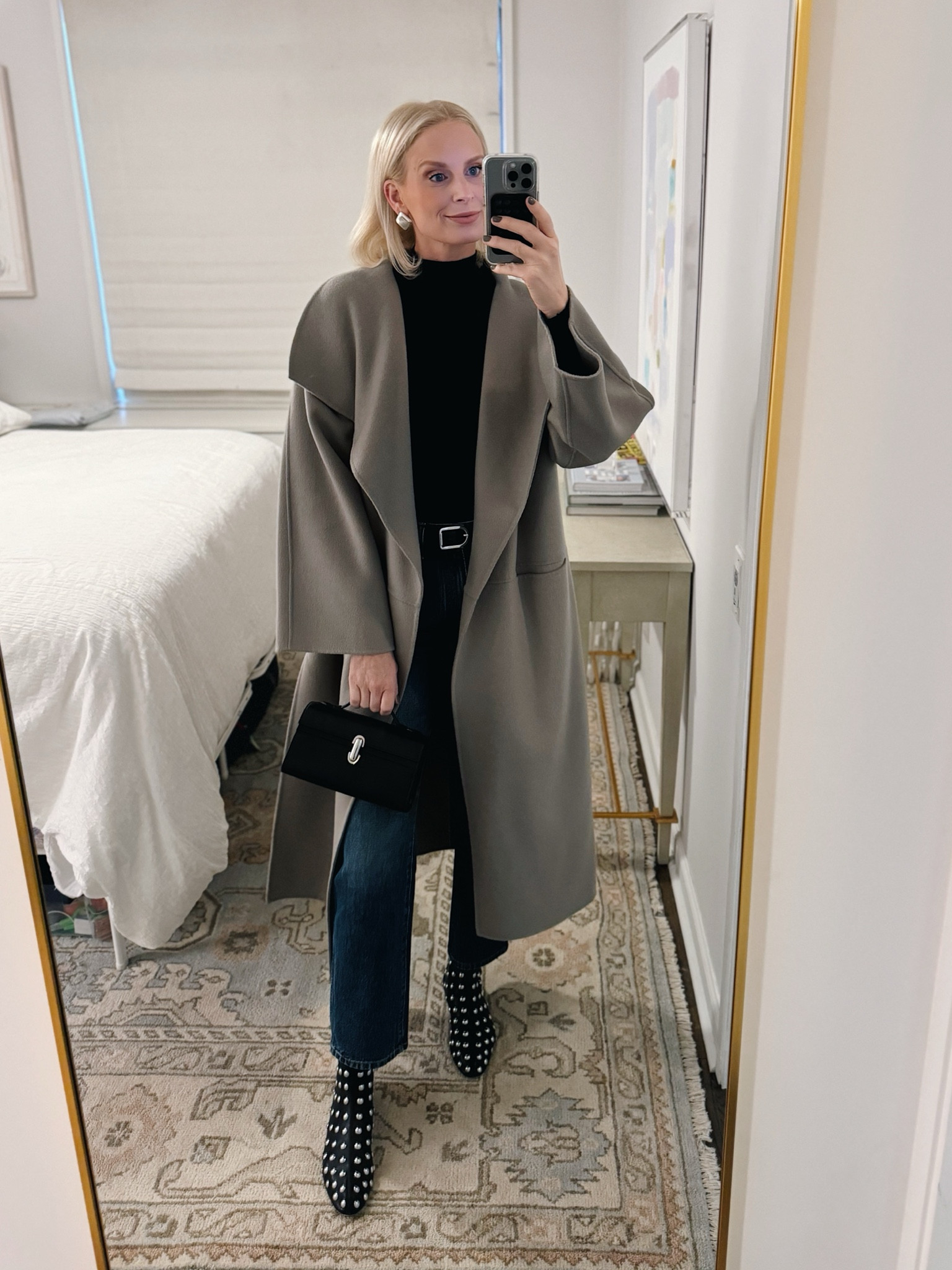 Tonight’s look! Size down in the coat, and size up in the jeans.

#LTKStyleTip #LTKItBag #LTKShoeCrush