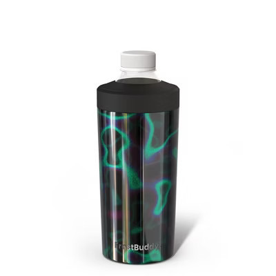 FrostBuddy Universal Buddy XL Insulated Can Cooler | Fits 12oz, 16oz, Slim Cans & Bottles | Stainless Steel Drink Holder Lights XL | Target