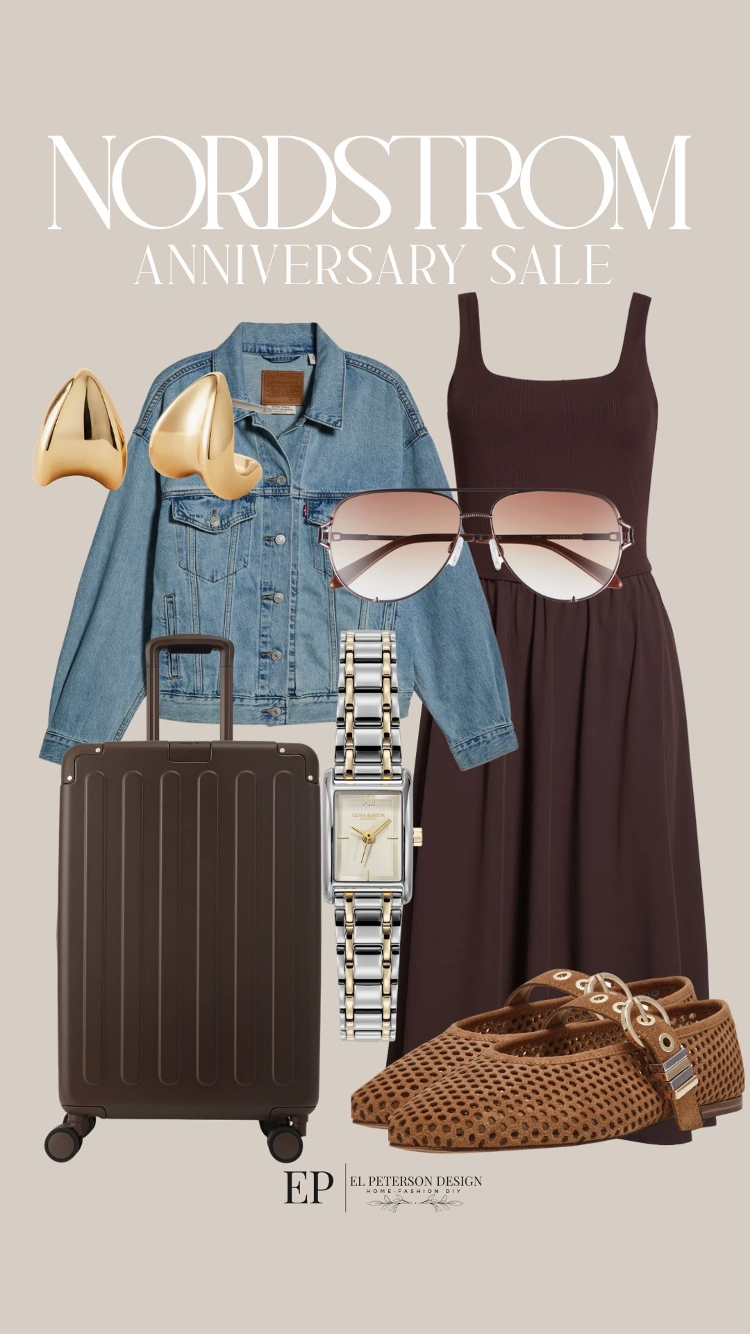 Nordstrom Anniversary Sale
Jean jacket
Dress
Sunglasses
Maryjane flats
Suitcase
Earrings
Watch

#LTKSaleAlert