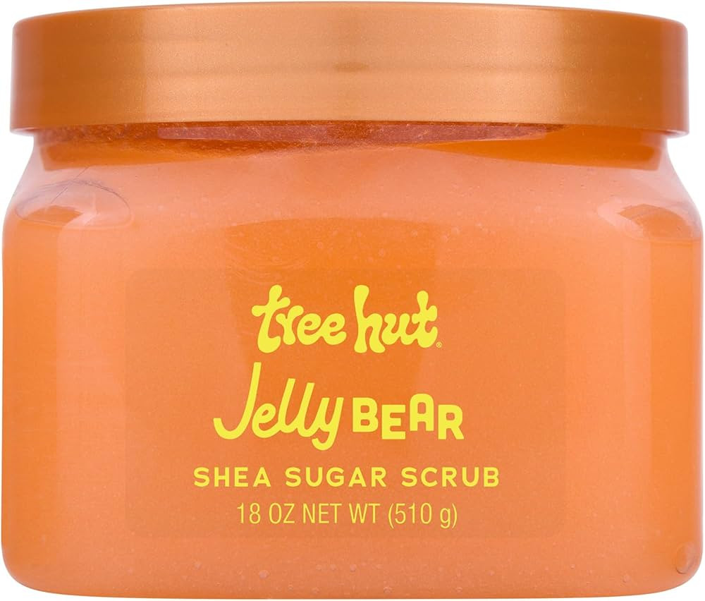 Amazon.com : Tree Hut Jelly Bear Body Scrub, Exfoliating & Hydrating Sugar Scrub with Shea Butter... | Amazon (US)
