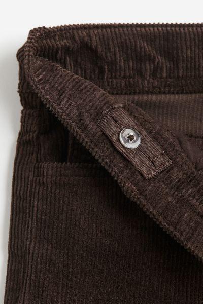 Corduroy Pants - Dark brown - Kids | H&M US | H&M (US + CA)