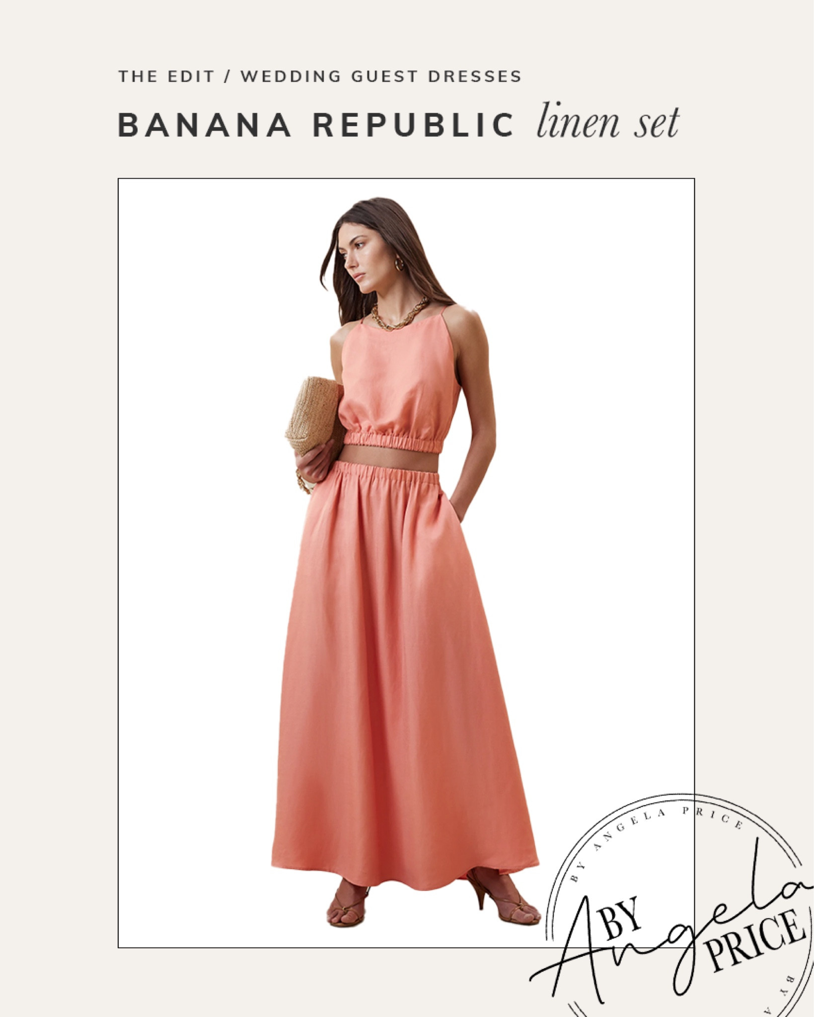 This @bananarepublic linen set is a beautiful color and perfect for a wedding guest! #weddingguest #bananarepublic

#LTKWedding #LTKSeasonal
