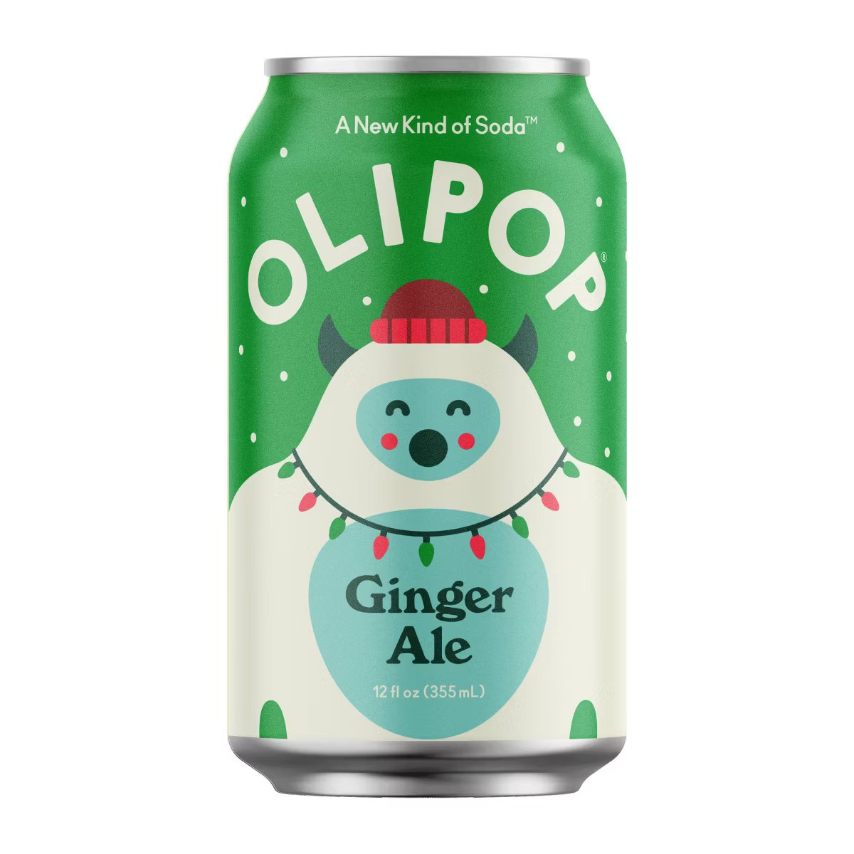 OLIPOP Ginger Ale Prebiotic Soda - 12 fl oz Can | Target