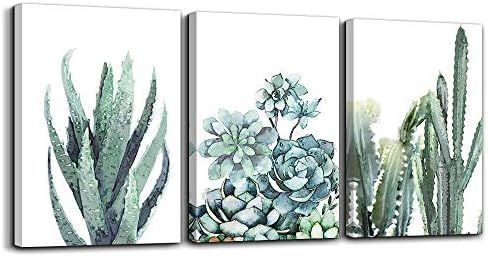 Canvas Wall Art For Living Room Bathroom Wall Decor For Bedroom Kitchen Artwork Canvas Prints Green  | Amazon (US)