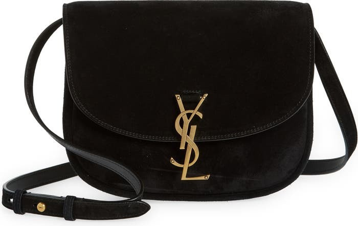 Medium Kaia Suede Crossbody Bag Black Bag Black Bags Spring Outfits Budget Fashion | Nordstrom