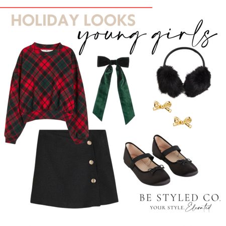 Holiday outfit ideas for young girls - Christmas outfits for girls 

#LTKCyberWeek #LTKHoliday #LTKkids