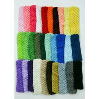 Individual Crochet 1.5"" Headbands | Etsy (US)