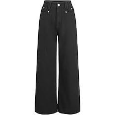 CIDER Denim High Waist Wide Leg Jeans | Amazon (US)
