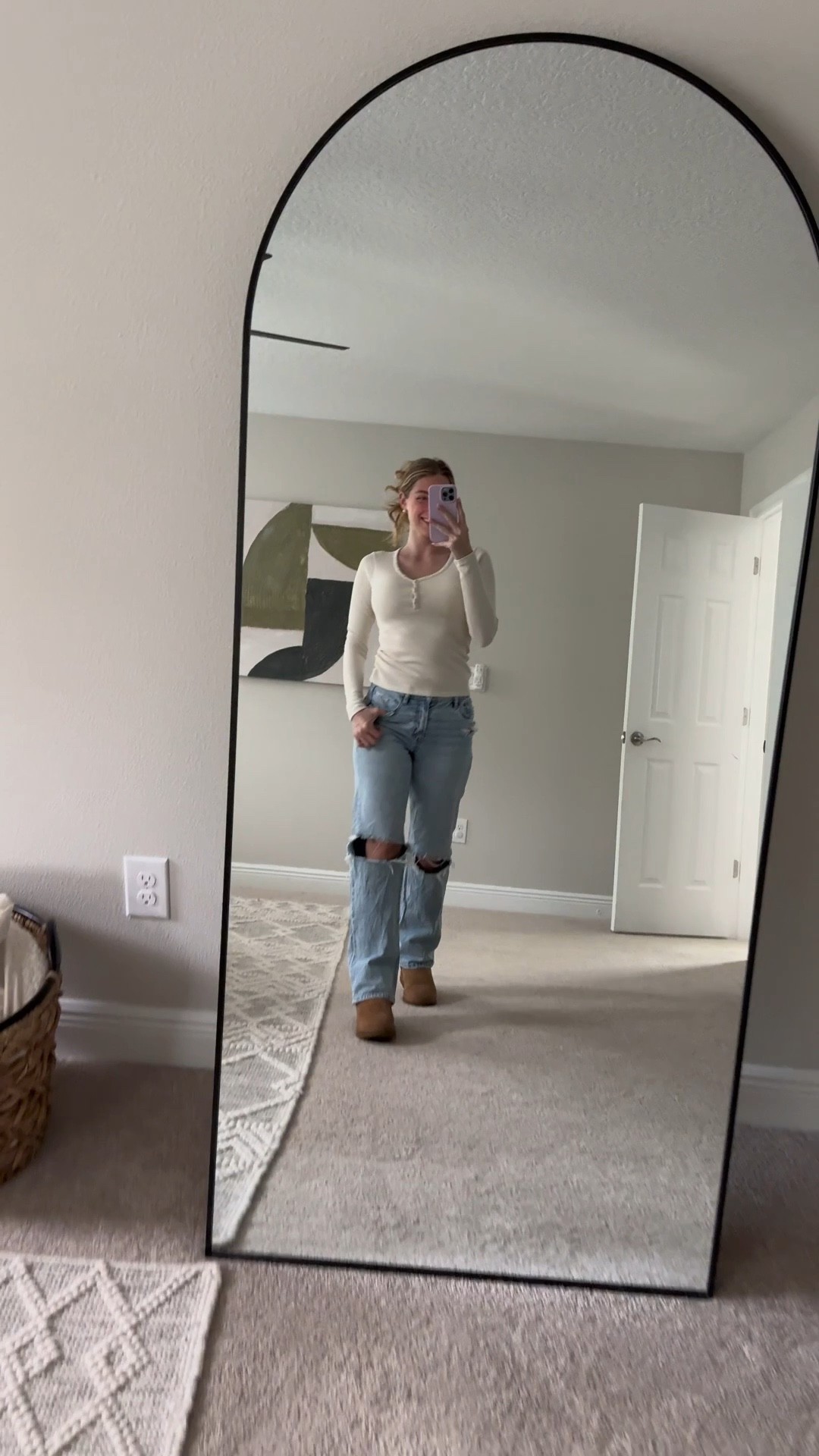 Classic fall neutrals 🤍 cozy layers, timeless details, and the perfect pear studs
#LTKchic #LTKstyle #falloutfit #fallstyle #boots #uggs #cozyvibes

#LTKSeasonal #LTKFallSale #LTKFindsUnder50