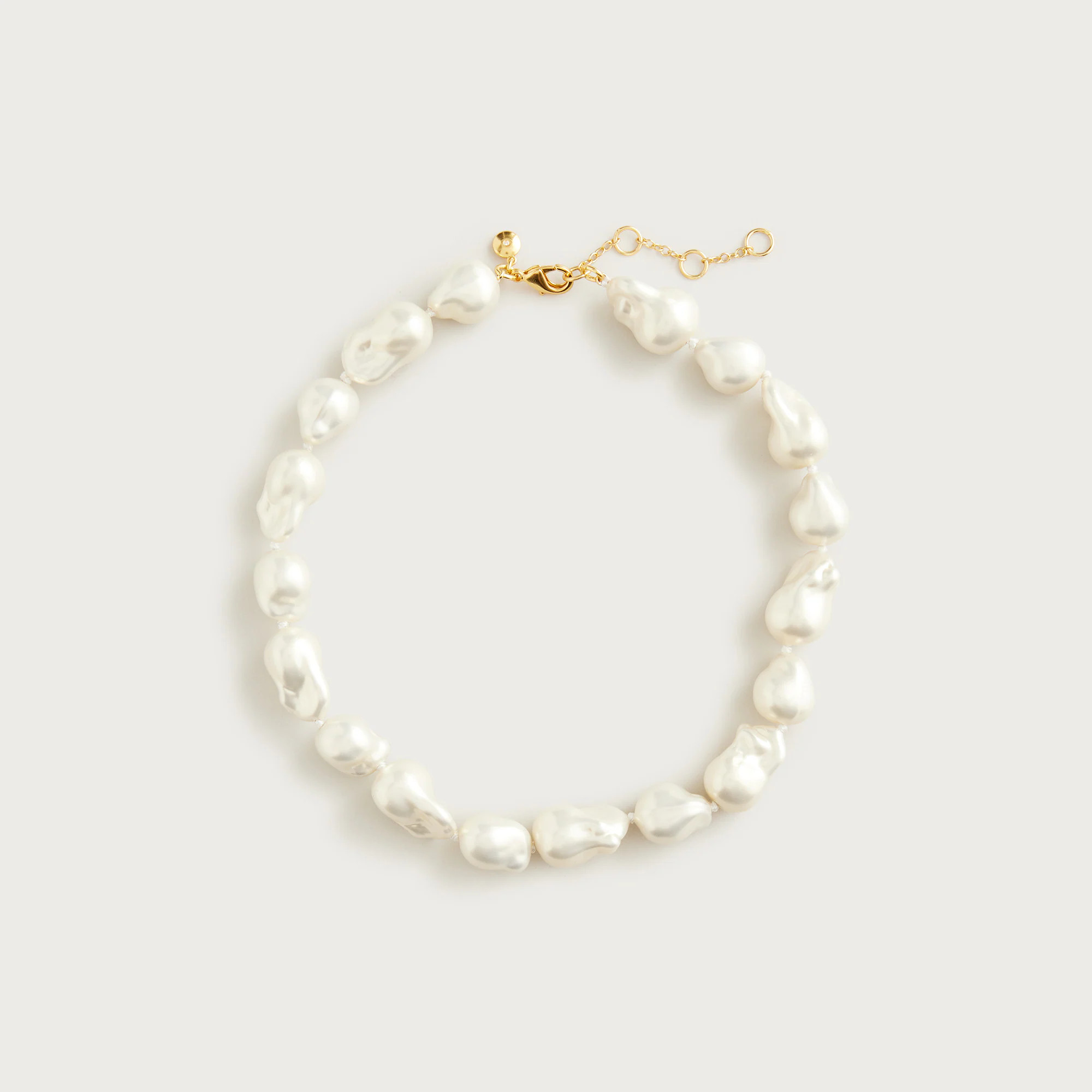 Baroque pearl necklace | J. Crew US