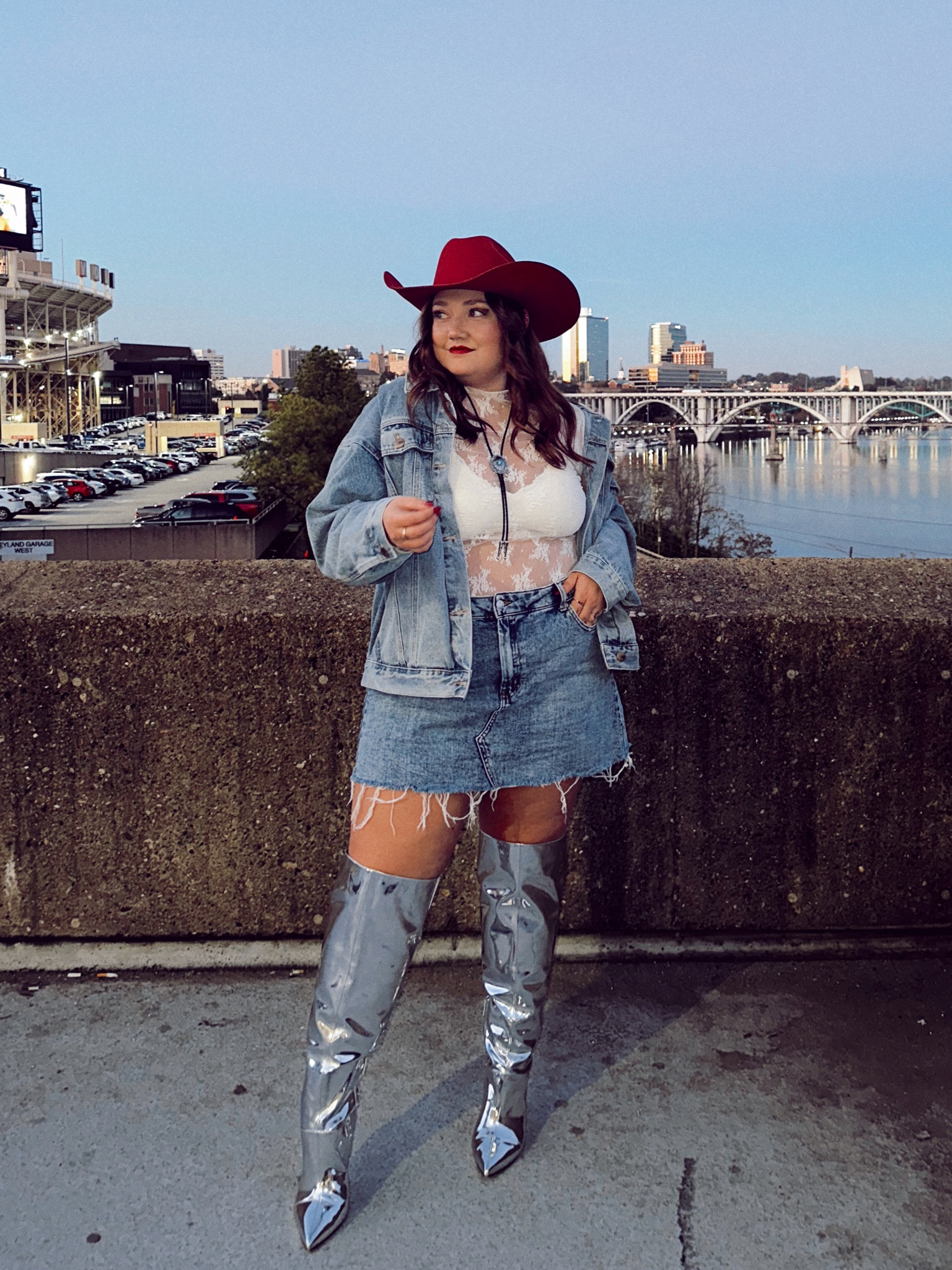 Fall country concert outfit inspo!! Boots are wide calf and are perfect for my 18.5” calves and also have a wide foot bed so I did a size 10! 

#LTKstyletip #LTKplussize