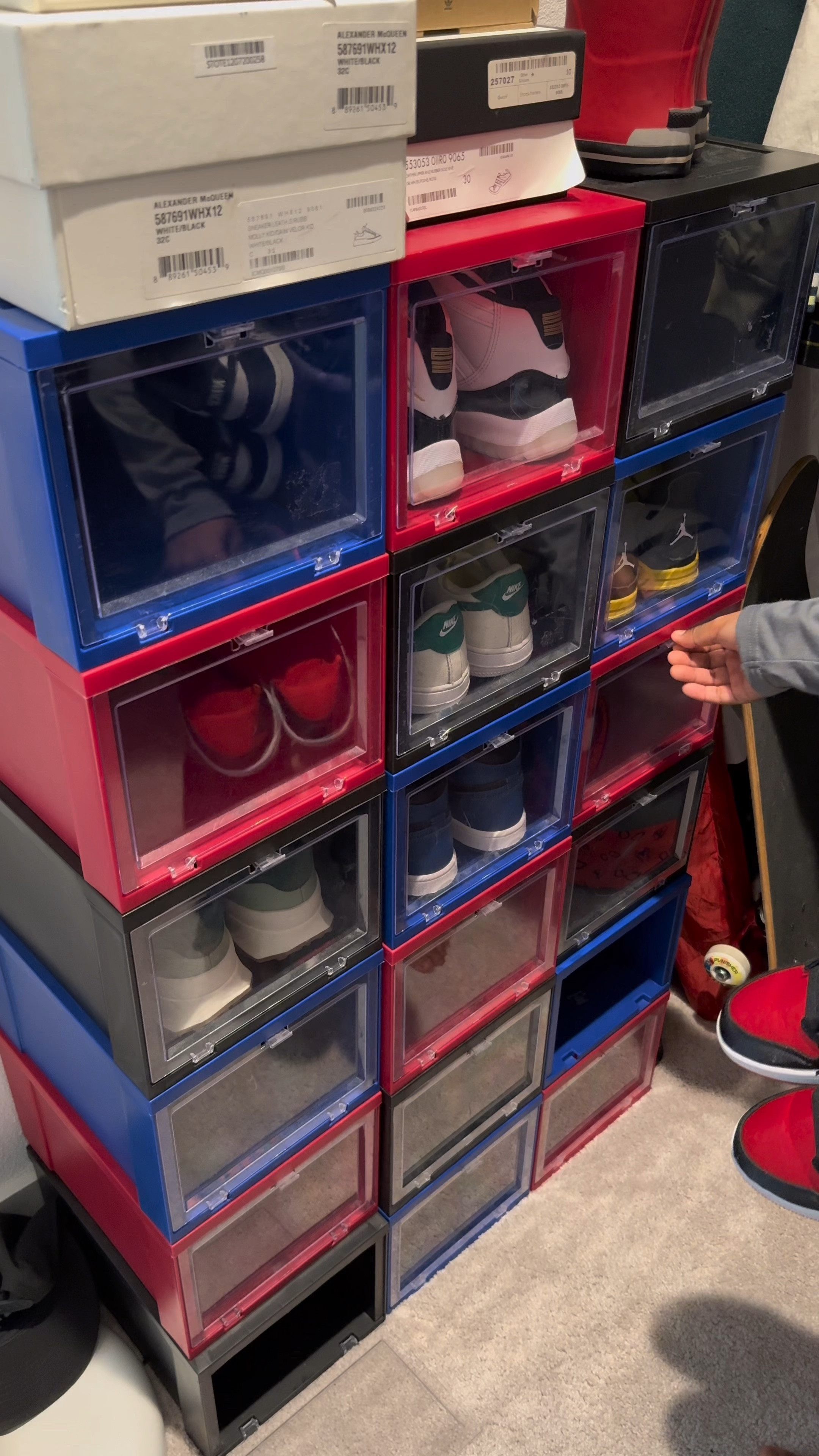 Keep your shoes organized 

#LTKstyletip #LTKhome #LTKVideo