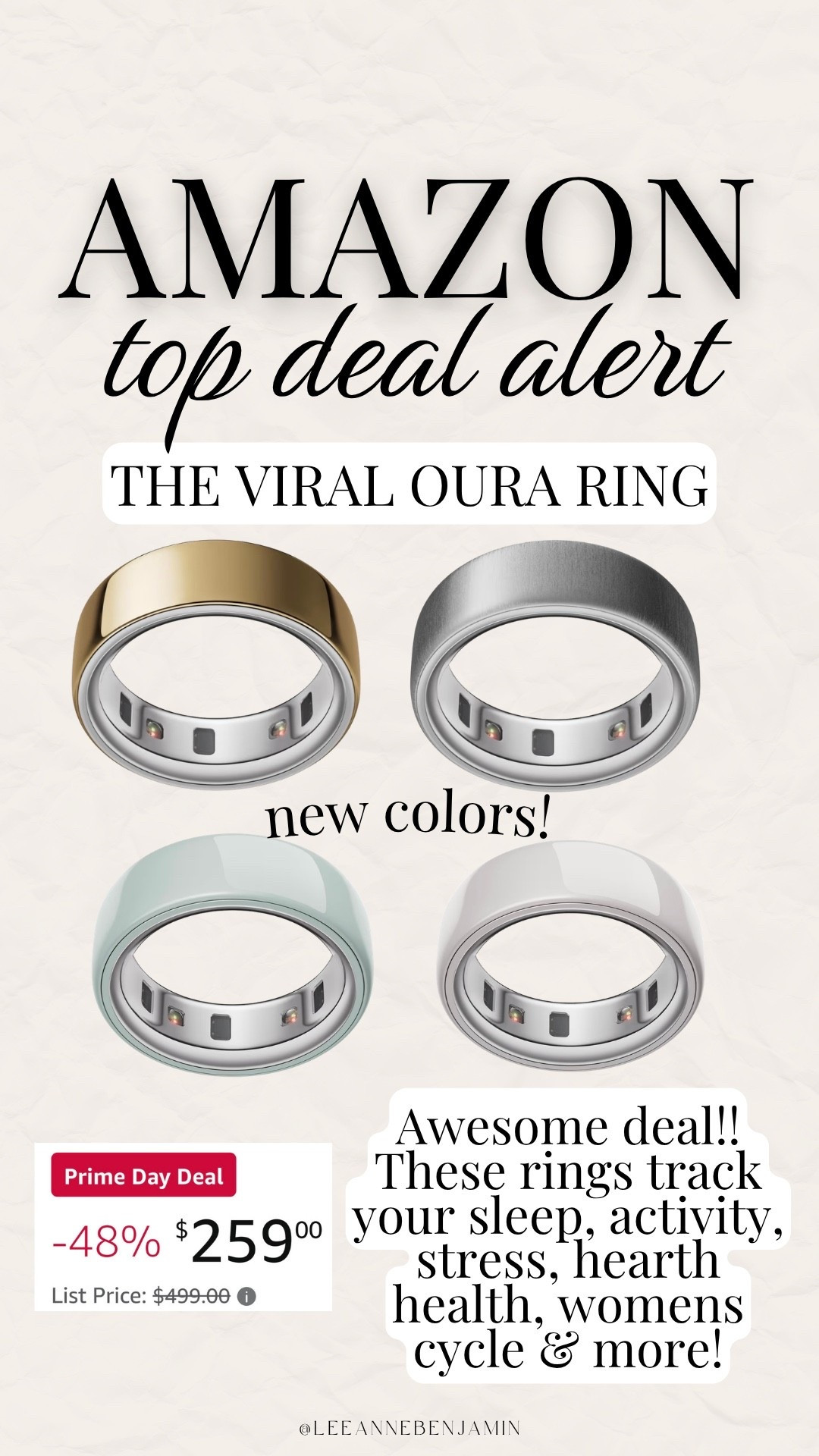 Run! Top deal alert for the viral oura rings 🙌🏼

#LTKSaleAlert #LTKOver40 #LTKActive