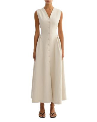 LAMARQUE Linen Twill Dress | Bloomingdale's Women | Bloomingdale's (US)
