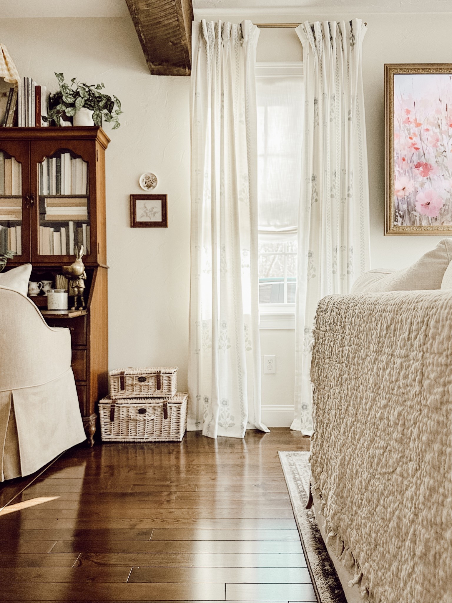 I’m loving how much lighter and brighter our living feels with these curtains. 

#LTKHome