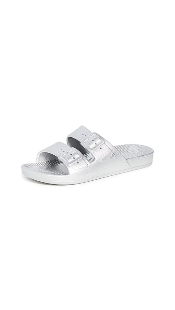 Moses Two Band Slides | Shopbop
