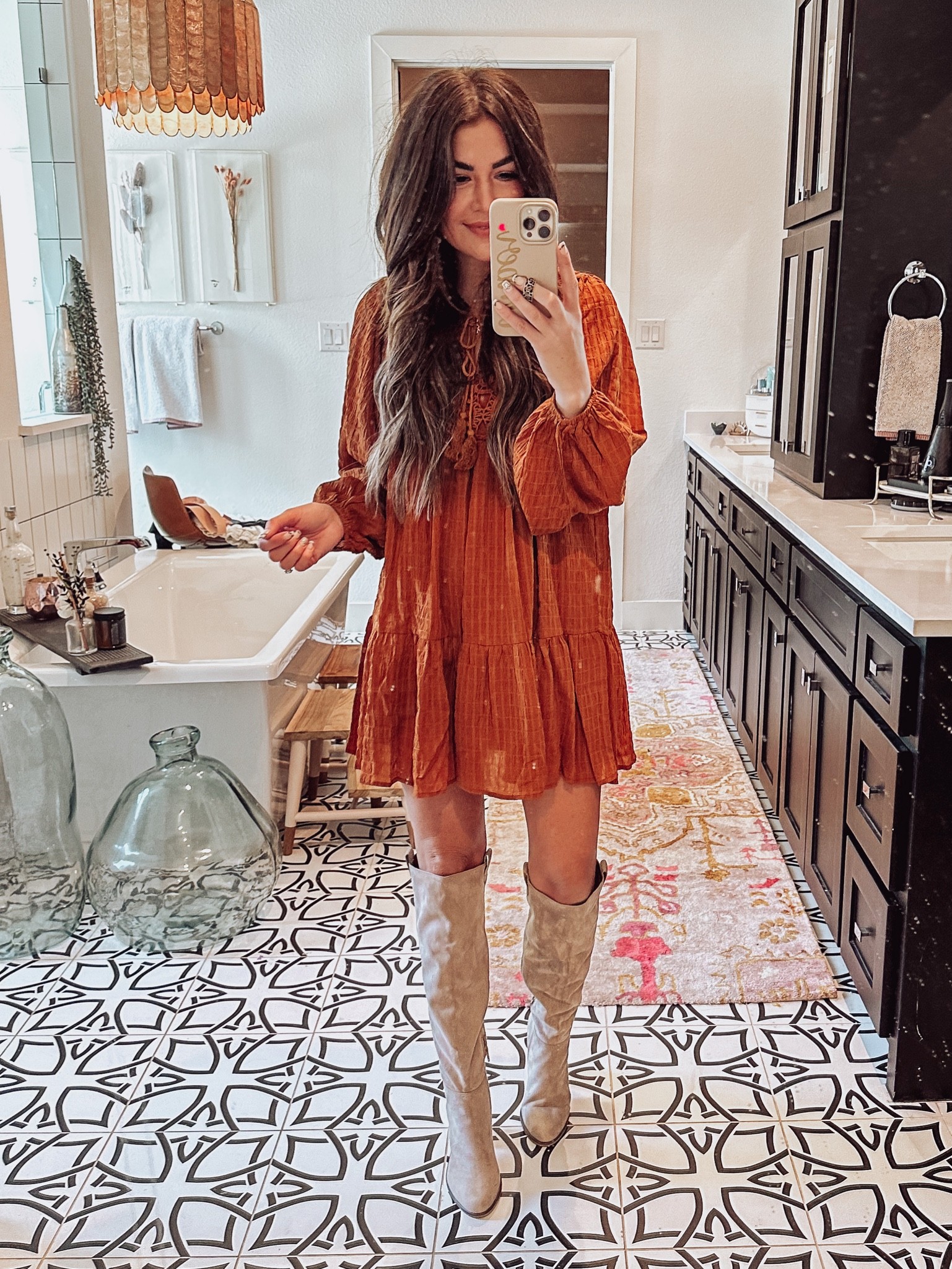 Pink Lily Edit! Would be a great Thanksgiving Day outfit. everything is true to size, size small in all tops and sweaters. size 5 in the denim. Amber20 for 20% off

#LTKSeasonal #LTKstyletip #LTKunder50