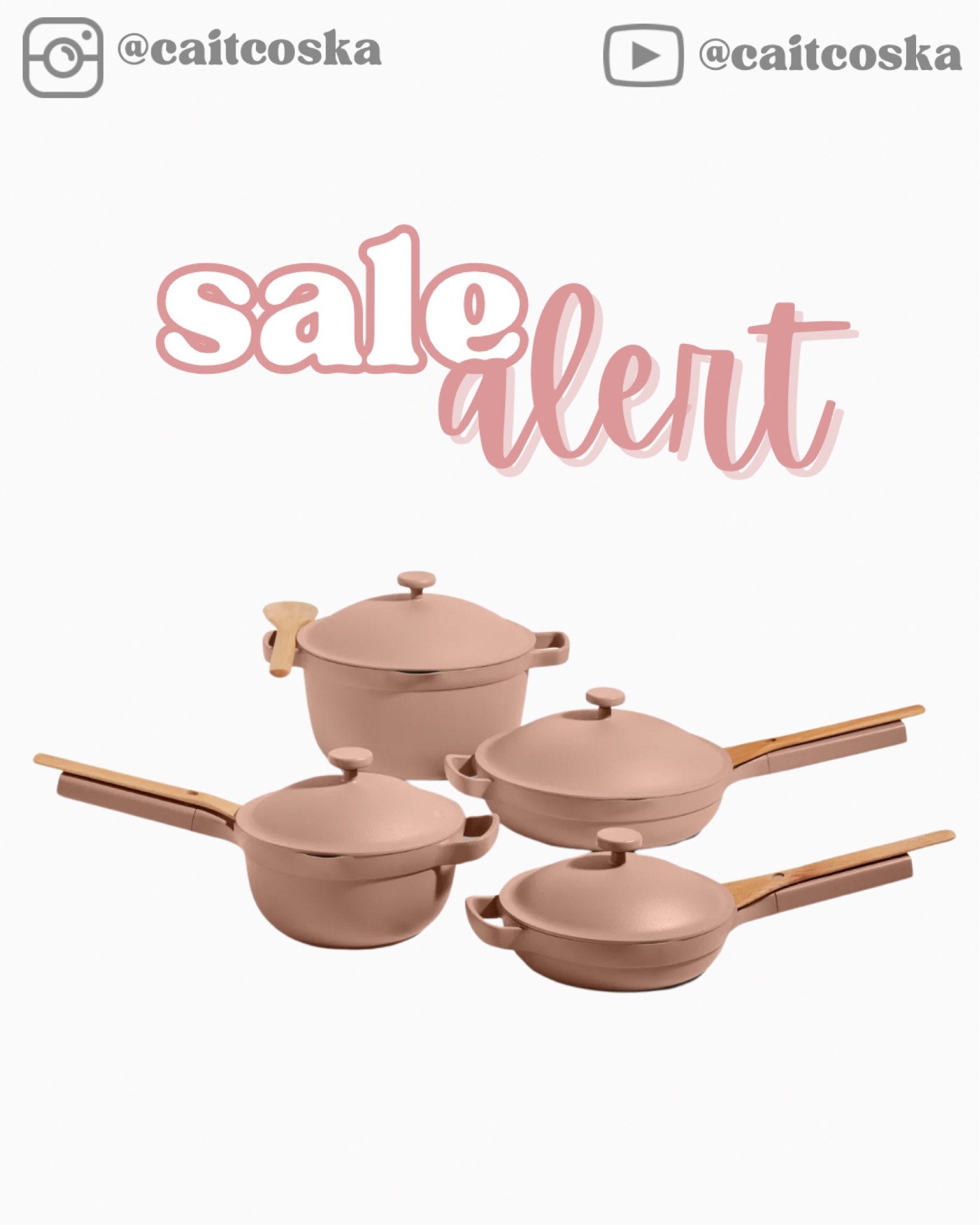 My favorite pots and pans are on sale right now and I could not recommend them more! They are a bit of an investment but one I am so happy I made. I use these for meal prep and easy weeknight dinners. 

#LTKhome #LTKsalealert #LTKGiftGuide