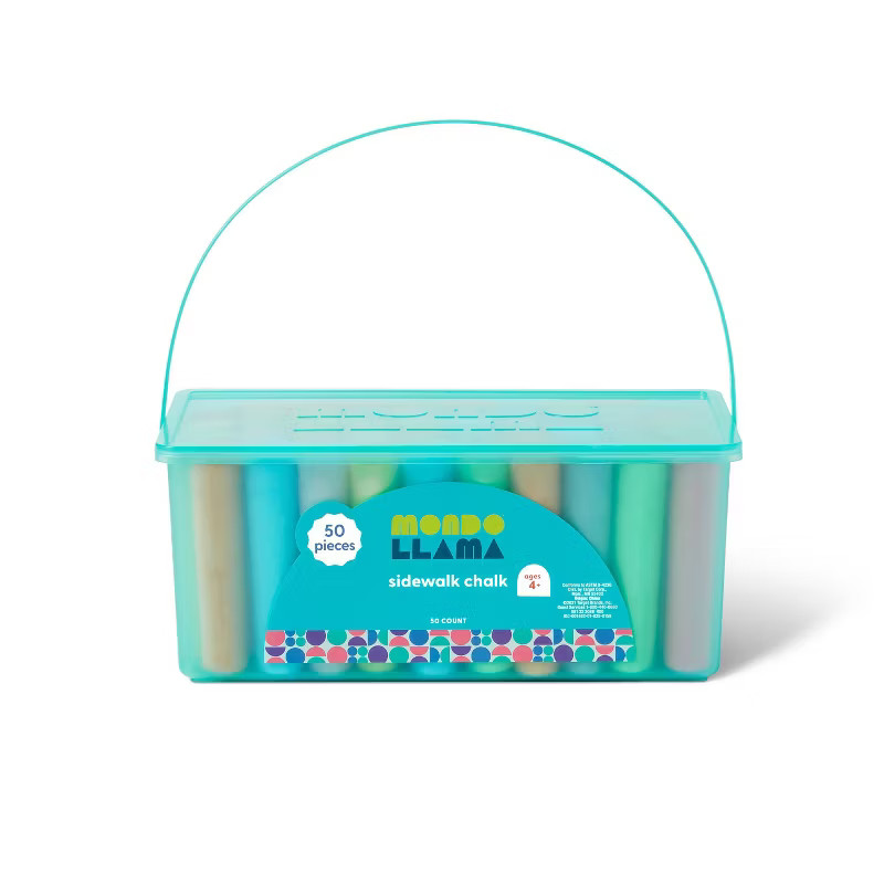 50ct Sidewalk Chalk Set - Mondo Llama™ | Target
