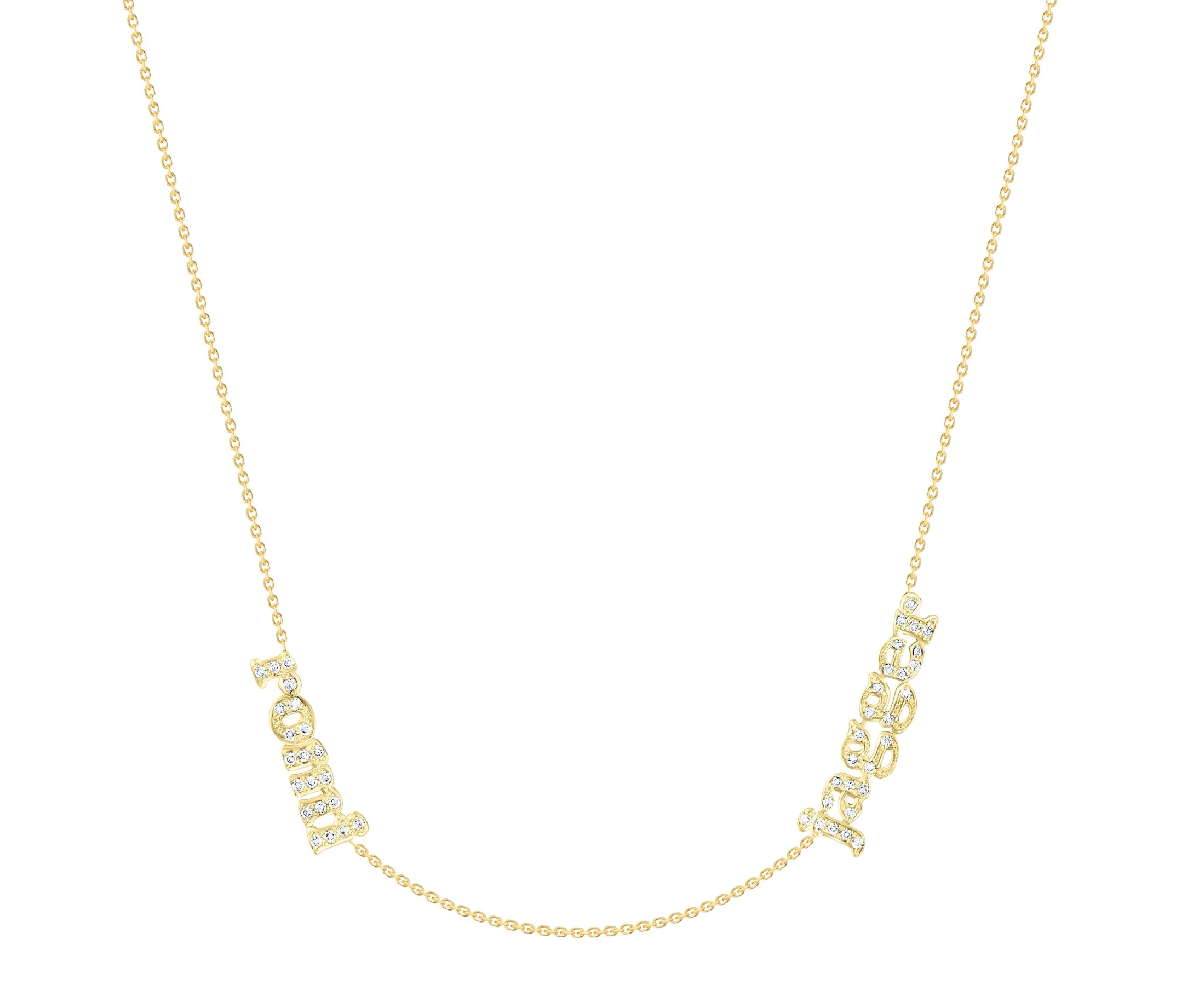 Diamond Mini Me Multi Name | Lola James Jewelry