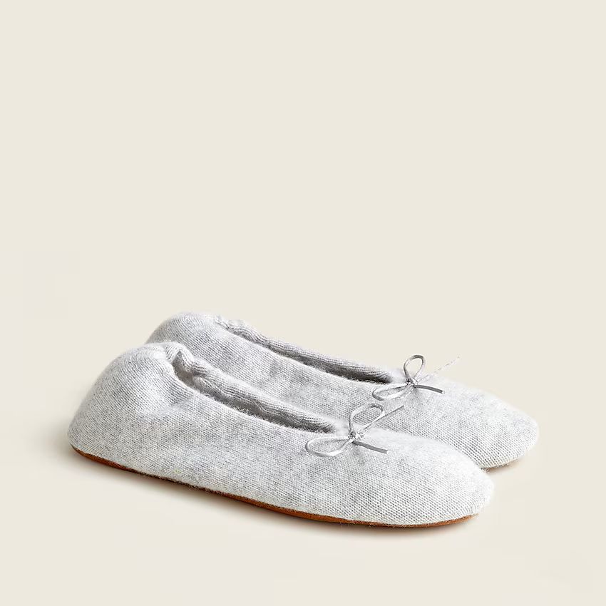 Cashmere ballet slippers | J.Crew US