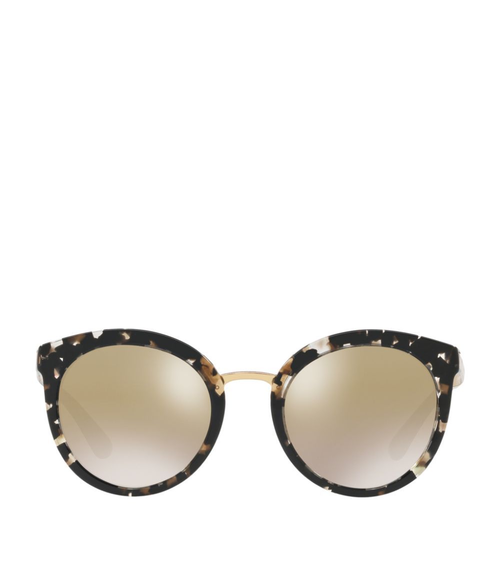 Tortoiseshell Round Sunglasses | Harrods