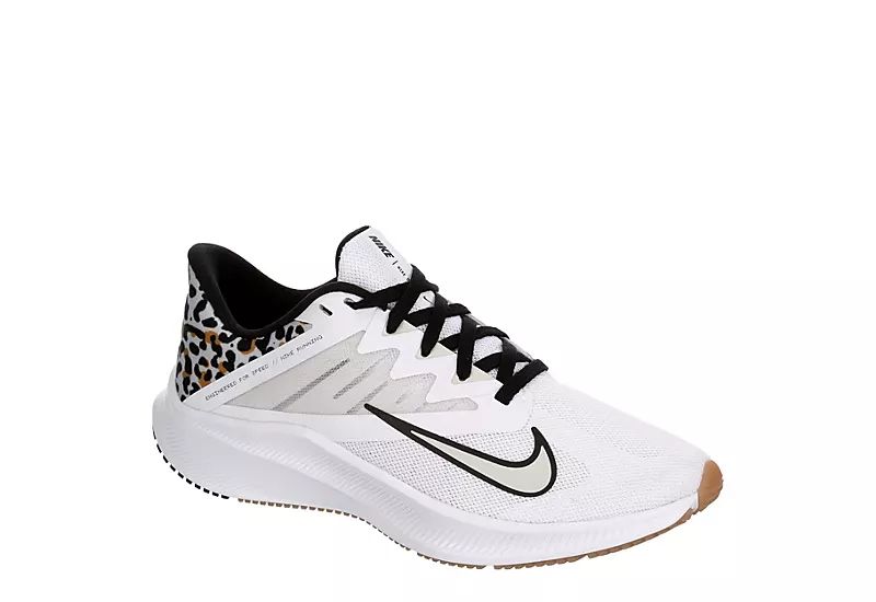 WHITE NIKE Womens Quest 3 Running Shoe | Rack Room Shoes