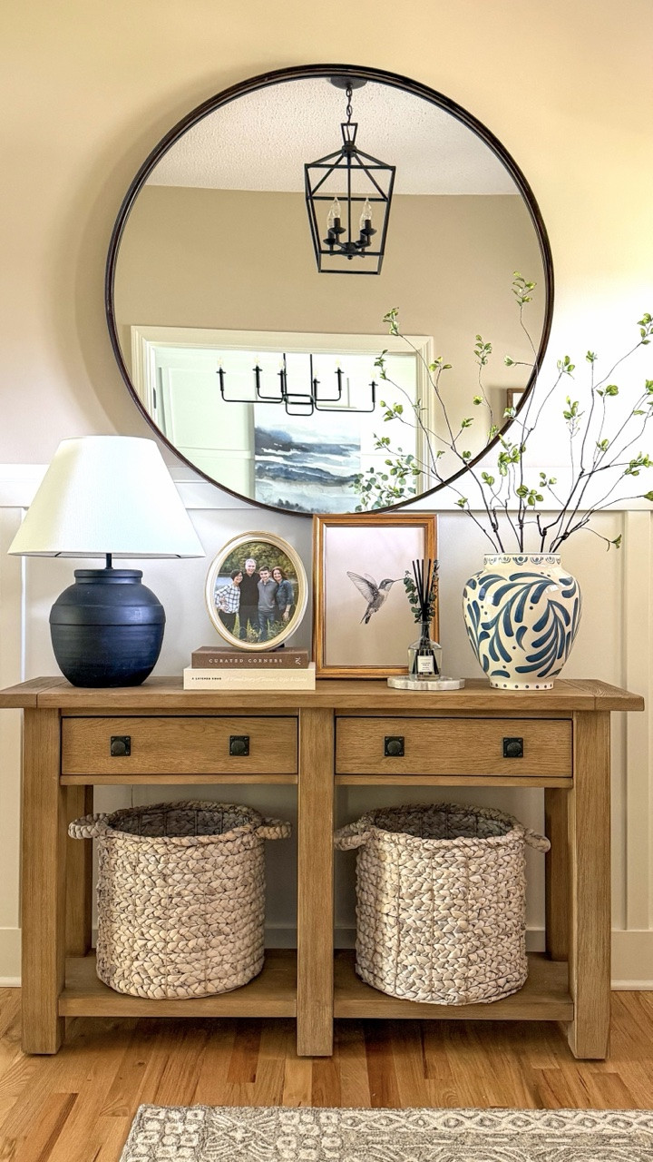 Fresh stems, a new seasonal print, and a simple reset for spring. 🌿 I added the final touch to my entry with a luxurious cashmere vanilla reed diffuser from @cocorrinascents. I was gifted this piece, and honestly, it’s the kind of scent that makes people pause when they walk through the door. 🤍

Because a cozy home isn’t just what you see — it’s what you feel the moment you step inside. 

✨If you see something you like throughout my home, my links are posted at the top of my page in my bio. 

✨Please LIKE | COMMENT | FOLLOW for more simple and inviting home decor content 
•
•
•
cozy home • spring decor • spring entry • spring scents • gifted collab • entry styling • console styling • entryway decor • seasonal styling • affordable home decor • spring refresh

#LTKHome #LTKSeasonal