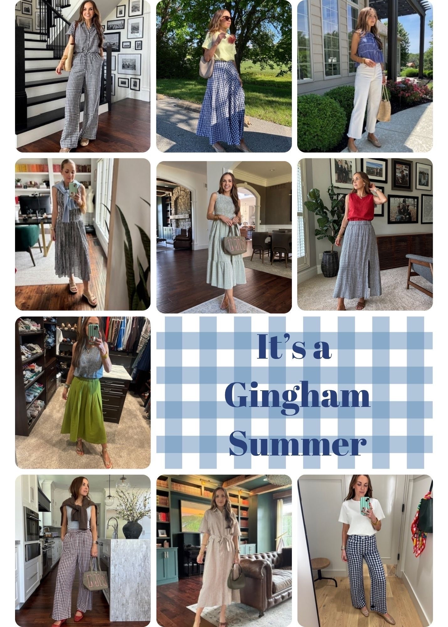 I absolutely love gingham print in all colors! Linked are a few of my favorites I own and love!

#LTKgrwm #LTKootd