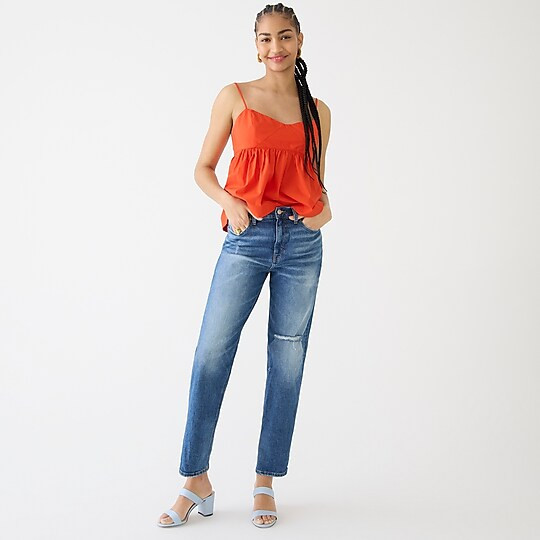 High-rise '90s classic straight jean in Vesey Street wash | J. Crew US
