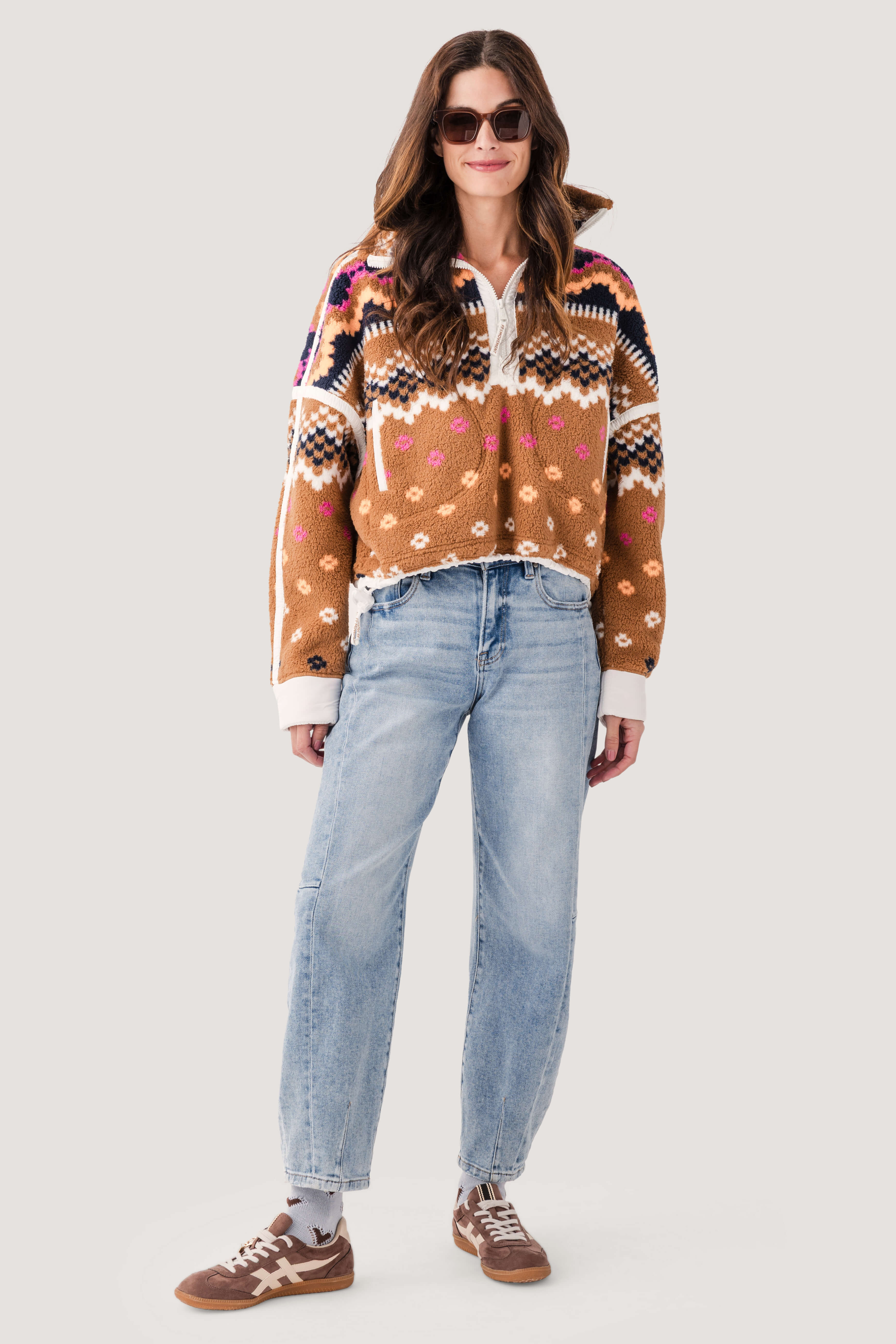 Risen Cody High Rise Barrel Jeans | Social Threads