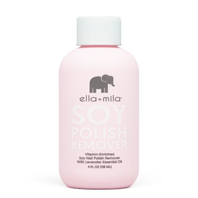 ella+mila Soy Nail Polish Remover - Lavender - 4 fl oz | Target