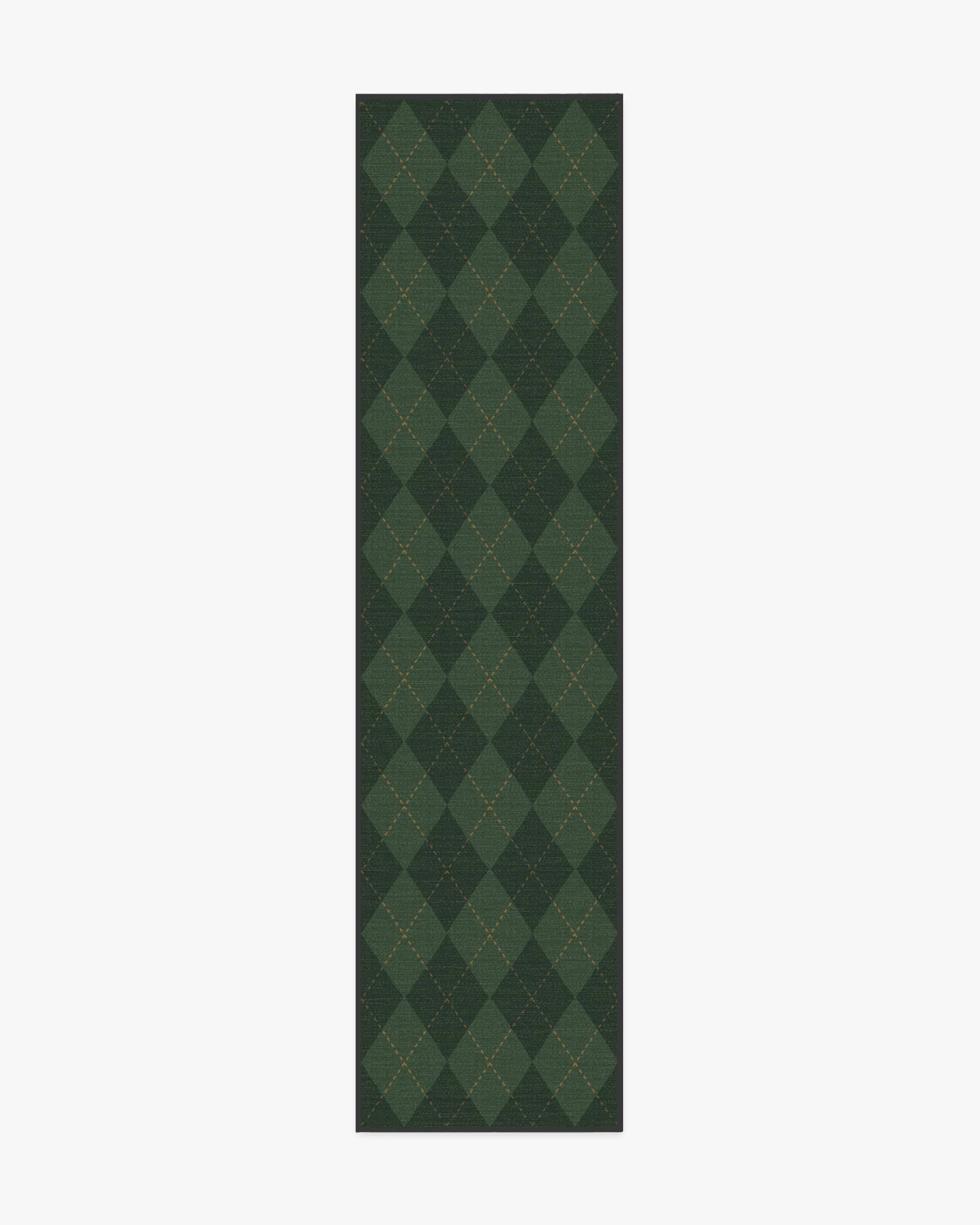 Oliver Argyle Forest Green Rug | Ruggable