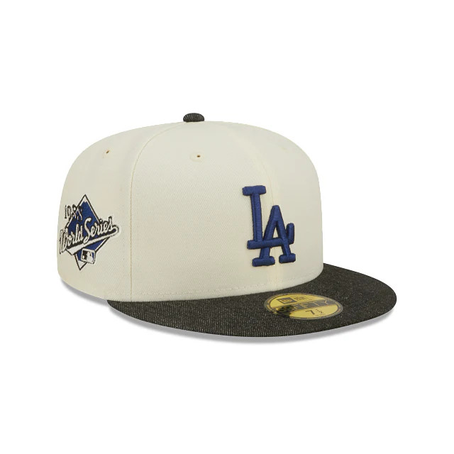 Los Angeles Dodgers Black Denim 59FIFTY Fitted | New Era